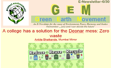 A college has a solution for the Deonar mess: Zero waste