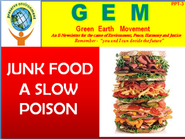 Gem-ppt-3 Junk food-slow poison