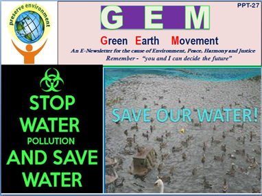 Gem ppt-27-stop water pollution