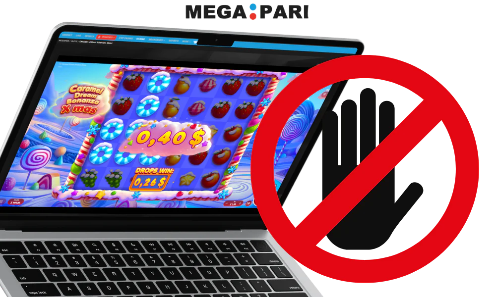Megapari adheres to the rules of responsible gaming